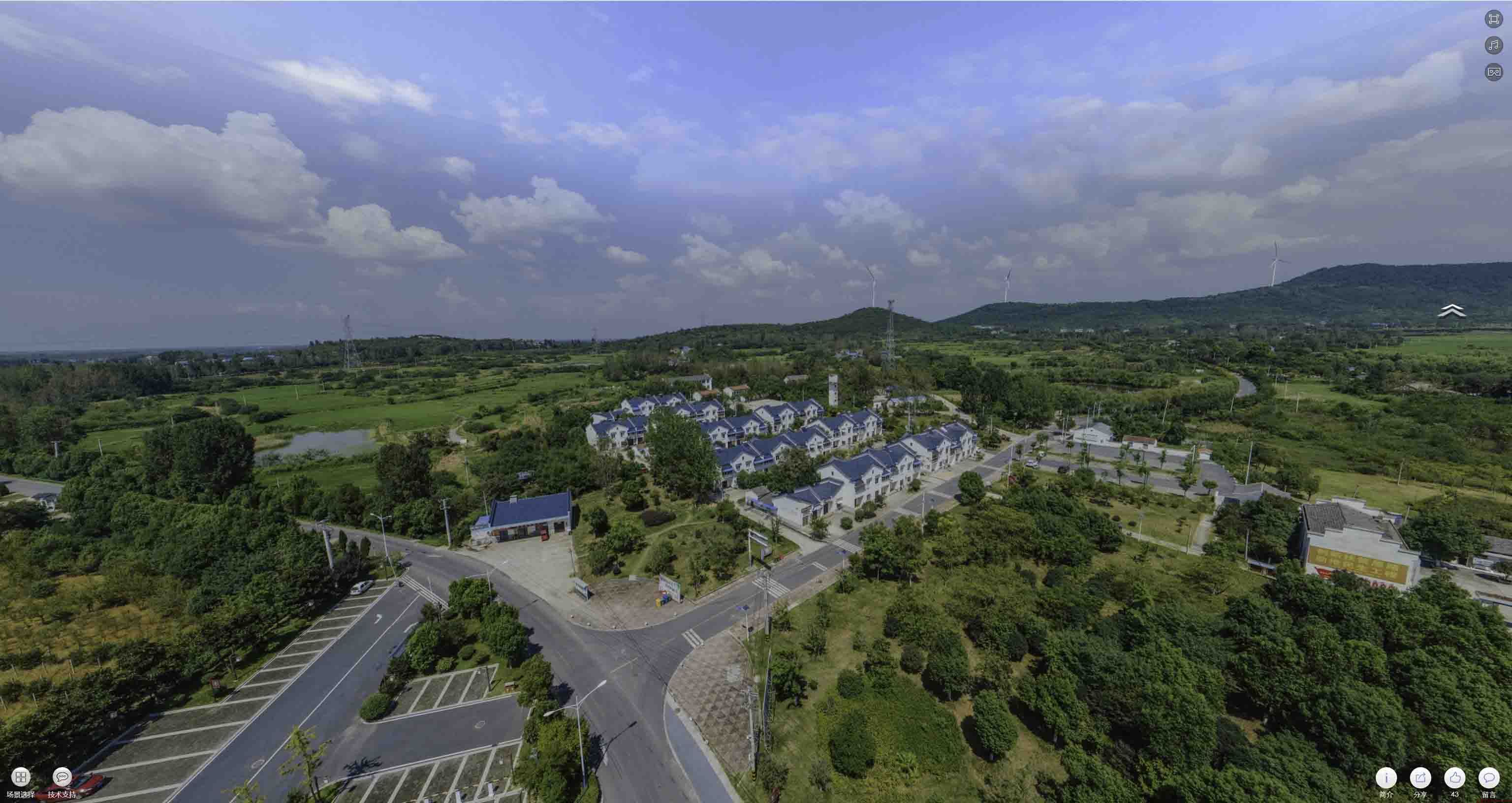 通什镇360全景拍摄：记录生活每一刻的完整视角——在手绘地图中的创意应用